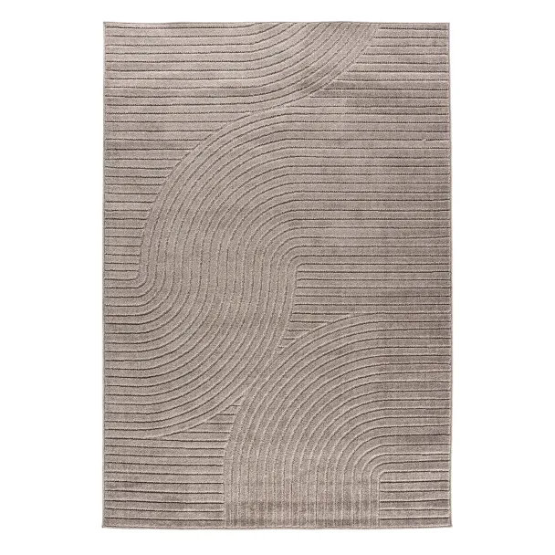 Hoogpolig Vloerkleed Viola Bruin