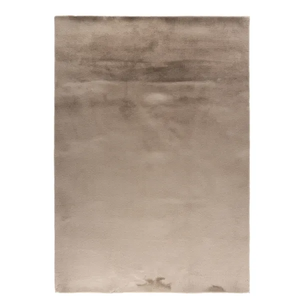 Hoogpolig Vloerkleed Leno Beige