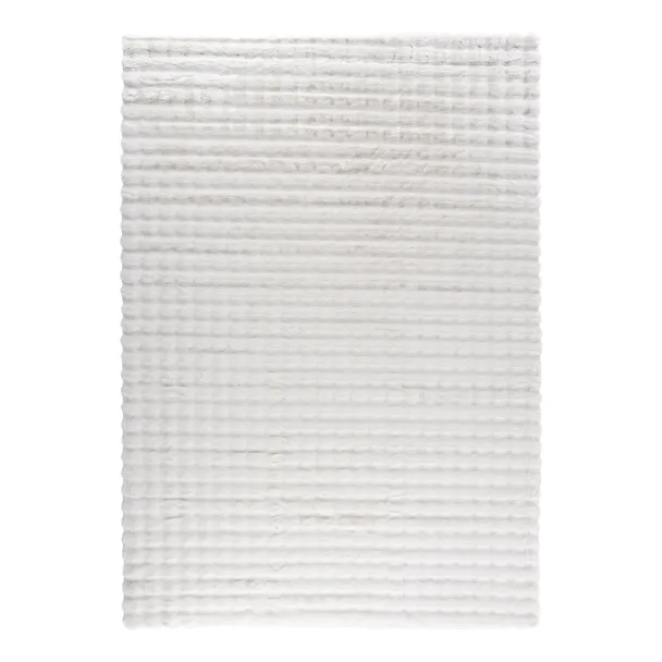 Hoogpolig Vloerkleed Niva Wit