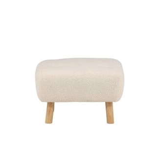 Poef Falkmere Light Wit