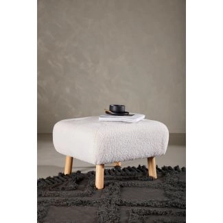 Poef Falkmere Light Wit