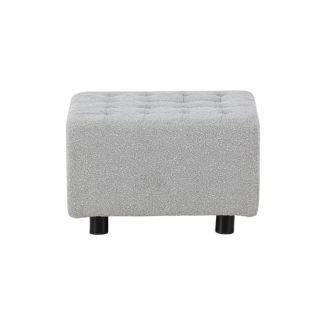 Poef Elydrane Lichtgrijs