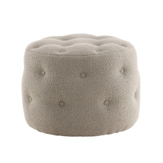 Poef Violetta Greige