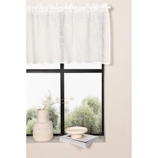 Linnen-look Gordijn 1-pack Vardoft Wit