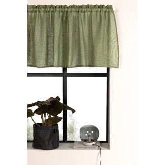 Linnen-look Gordijn 1-pack Vardoft Groen