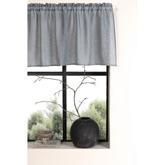 Linnen-look Gordijn 1-pack Vardoft Grijs