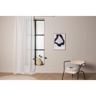 Linnen-look Gordijn 2-pack Vardoft Wit