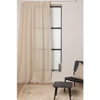 Linnen-look Gordijn 2-pack Vardoft Beige