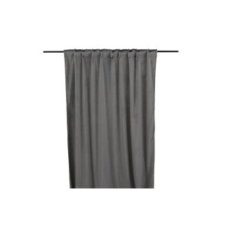 Gordijn Van Fluweel 2-pack Lavendelvind Donkergrijs