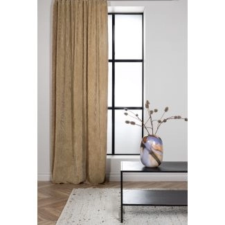 Ruimteverduisterende Fluweel Gordijn 2-pack Kristallglans Zand