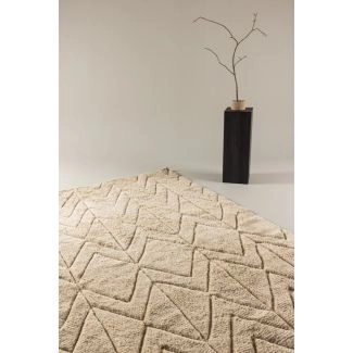 Wollen Vloerkleed Folio Beige