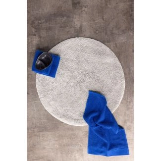 Rond Meja Grijs Badmat