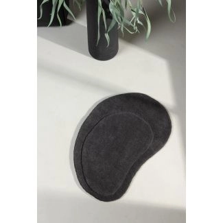 Ovaal Calcolo Grijs Deurmat