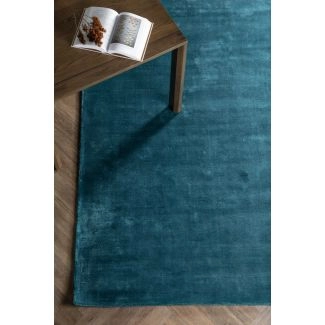 Katoenen Vloerkleed Brillo Blauw