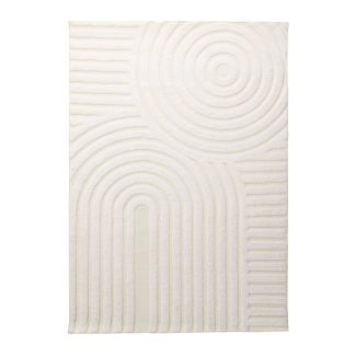 Hoogpolig Vloerkleed Pinta Wit