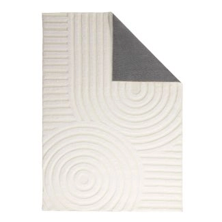 Hoogpolig Vloerkleed Ponti Wit