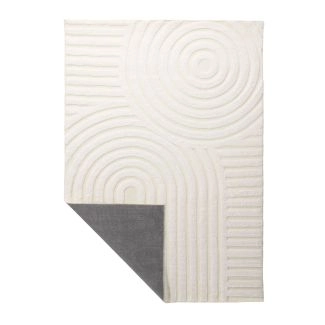 Hoogpolig Vloerkleed Pinta Wit