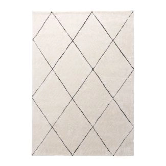 Hoogpolig Vloerkleed Savio Wit