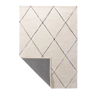 Hoogpolig Vloerkleed Savio Wit