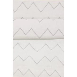 Hoogpolig Vloerkleed Miro Wit