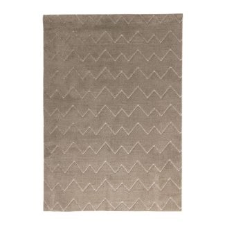 Hoogpolig Vloerkleed Miro Bruin