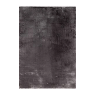 Hoogpolig Vloerkleed Eline Antraciet