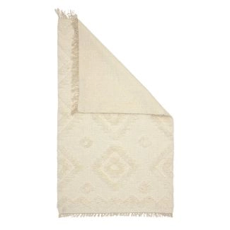 Wollen Vloerkleed Adrienne Wit