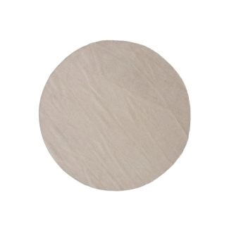 Rond Anata Beige Wollen Vloerkleed