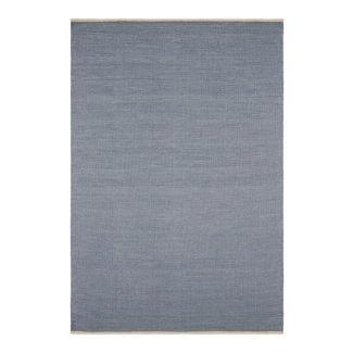 Wollen Vloerkleed Anata Blauw