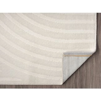 Vierkant Bella Zen Gebroken wit Wilton Vloerkleed