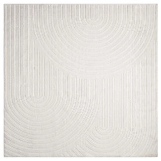 Vierkant Bella Zen Gebroken wit Wilton Vloerkleed