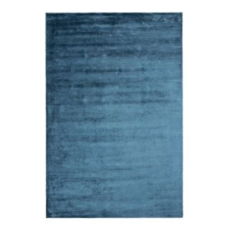 Katoenen Vloerkleed Brillo Blauw