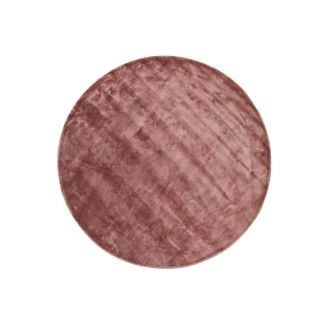 Rond Brillo Roze Katoenen Vloerkleed
