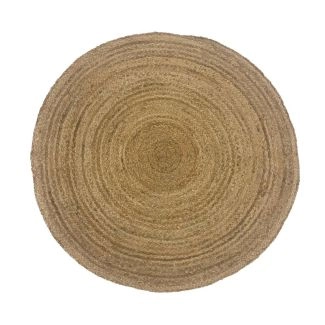 Rond Candace Fläta Natuur Jute Vloerkleed
