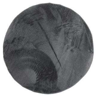 Rond Cat Donkergrijs Wasbaar Pelskleed