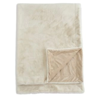 Cat Beige 130x170 cm Plaid