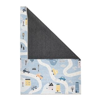 Kindervloerkleed Arabella Blauw