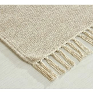 Wollen Vloerkleed Dalen Beige