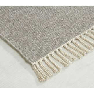 Wollen Vloerkleed Dalen Grijs