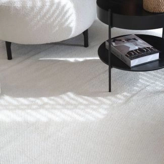 Wollen Vloerkleed Molly Wit