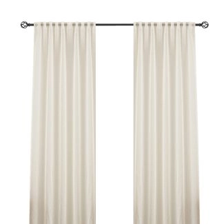 Linnen-look Gordijn 2-pack Ellinor Beige