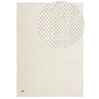 Wollen Vloerkleed Elsa Gebroken wit