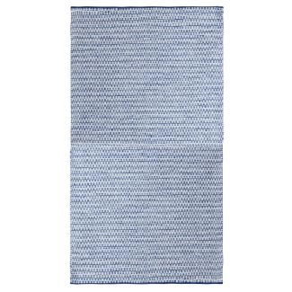 Katoenen Vloerkleed Opis Blauw