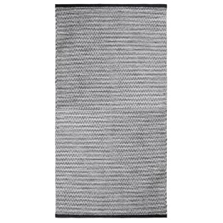 Katoenen Vloerkleed Opis Zwart