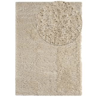 Zacht Hoogpolig Vloerkleed Furry Beige