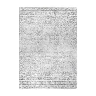 Hoogpolig Vloerkleed Genevive Grijs