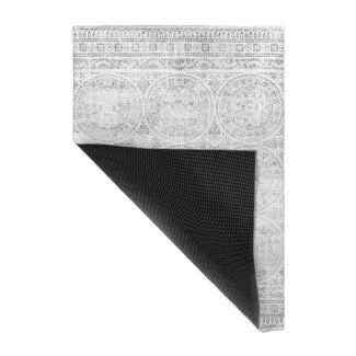 Hoogpolig Vloerkleed Genevive Grijs