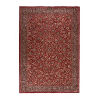 Hoogpolig Vloerkleed Kavala Rood