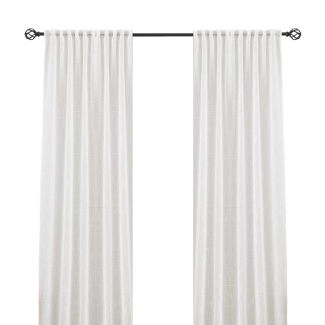 Linnen-look Gordijn 2-pack Kristina Wit