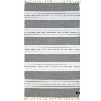 Katoenen Vloerkleed Girsu Grijs